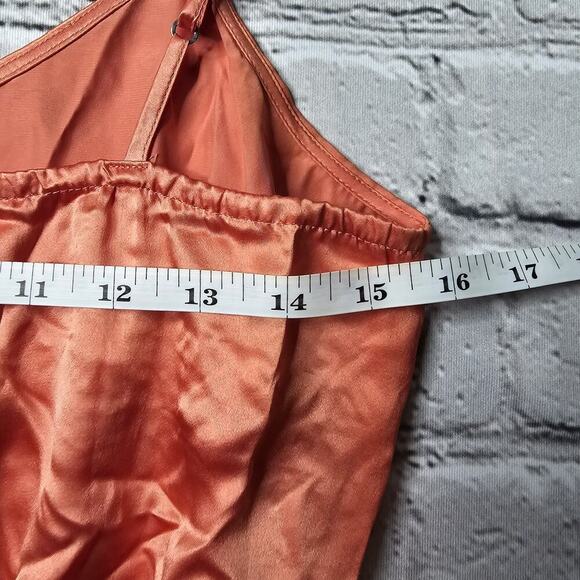 Twelfth Street By Cynthia Vincent 100% Silk Slip A Line Dress Size Small - Picture 9 of 13